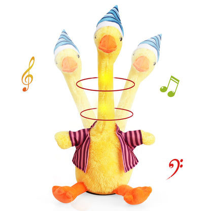 Twisting Duck Repeating Plush Toys – Singing & Dancing Fun for Kids