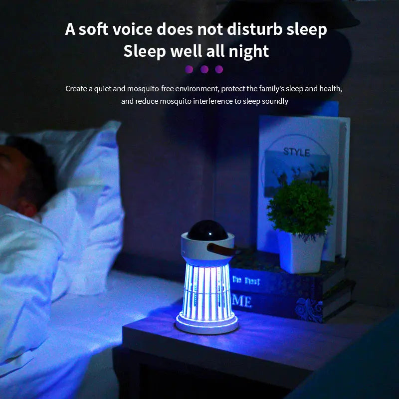 Electric Mosquito Killer Lamp: Indoor/Outdoor Use with Star Projection Kreative