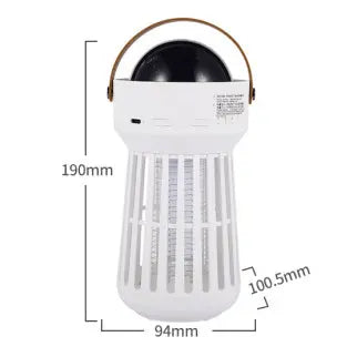 Electric Mosquito Killer Lamp: Indoor/Outdoor Use with Star Projection Kreative