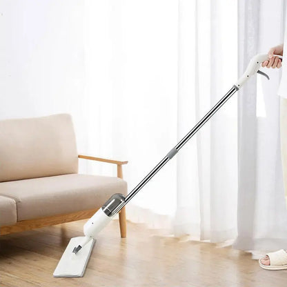 Flat Squeeze Mop: Hands-Free Microfiber Mop with Bucket for Easy Floor Cleaning Kreative