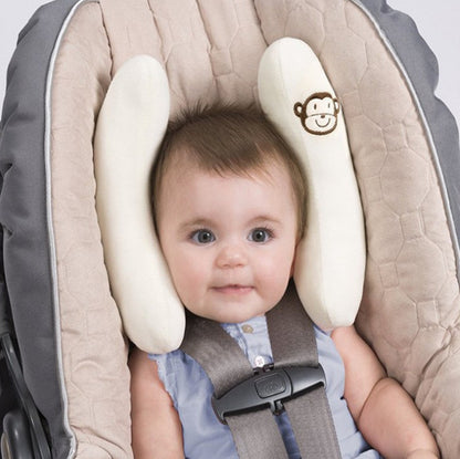 Baby U-Shaped Car Seat Head Support Pillow – Comfort & Safety for Travel