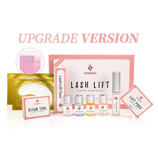 Upgrade Version Lash Lift Kit ICONSIGN Lifting Perm Eyelash Eyes Makeup Tools eprolo