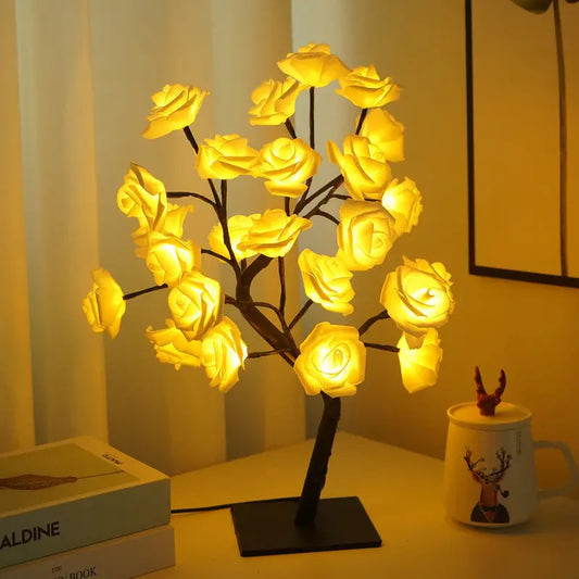 Fiber Optic Flower Night Light – Decorative Room Lighting & Unique Gift Idea Kreative