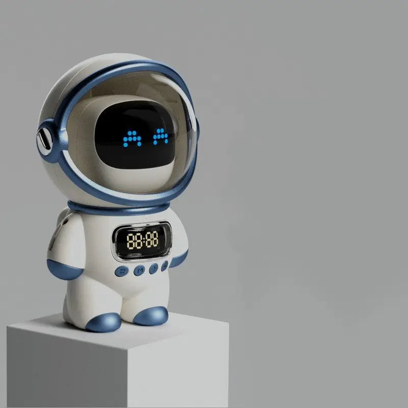 Bluetooth Smart AI Interactive Audio Clock | Voice-Controlled Smart Speaker with Alarm Kreative